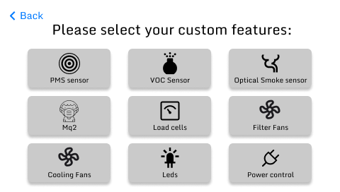 Custoom features