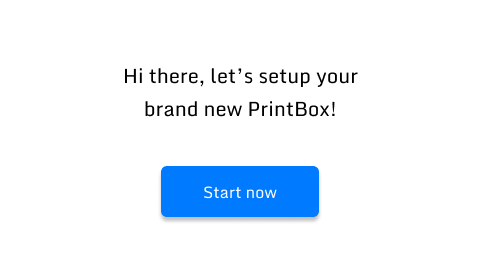 Landing screen